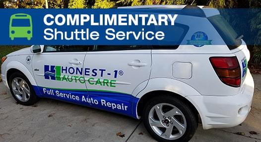 Complimentary Local Shuttle Service | Honest-1 Auto Care Milltown
